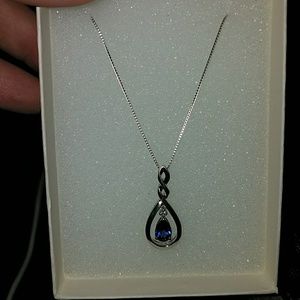 Sapphire necklace